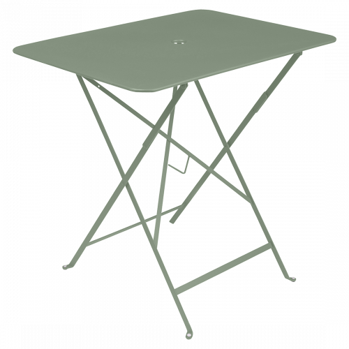 Kaktusově zelený kovový skládací stůl Fermob Bistro 57 x 77 cm Fermob