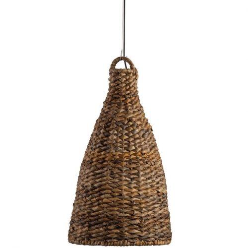 Hoorns Pletené banánové závěsné světlo Sanah 80 cm Hoorns