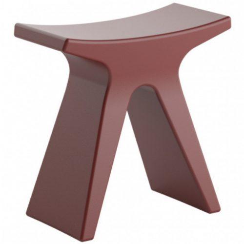 Vínově červená plastová stolička COLOS PIGRECO 43 cm COLOS
