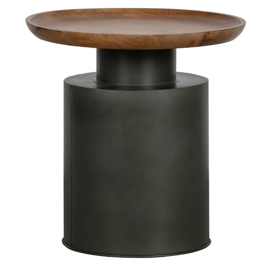 Hoorns Dřevěný odkládací stolek Duo 53 cm Hoorns