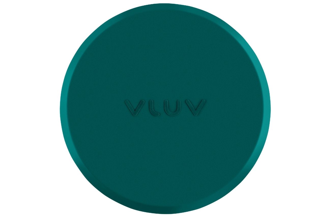 Petrolejově modré gumové těžítko do míče VLUV UPP 18 cm VLUV