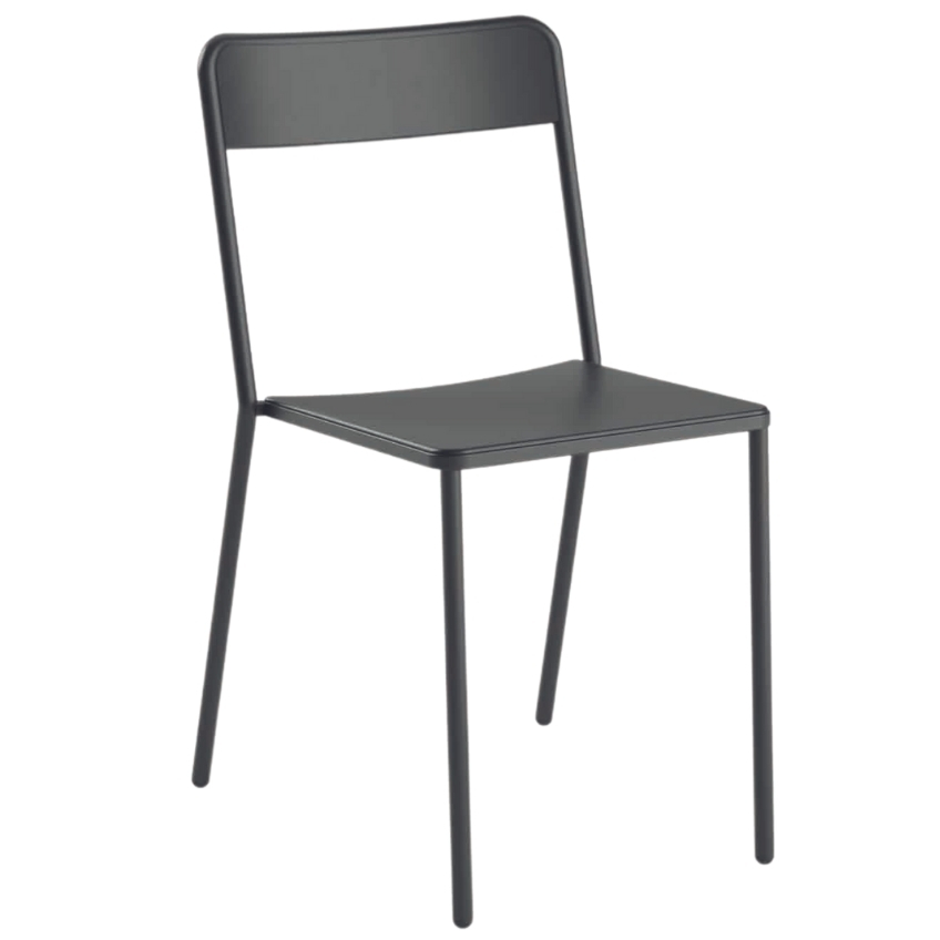 Šedá kovová zahradní židle COLOS C 1.1/1 COLOS