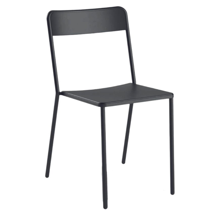 Černá kovová zahradní židle COLOS C 1.1/1 COLOS