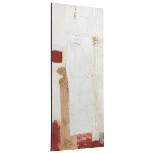 Bílo červený abstraktní obraz LaForma Winona 50 x 120 cm LaForma
