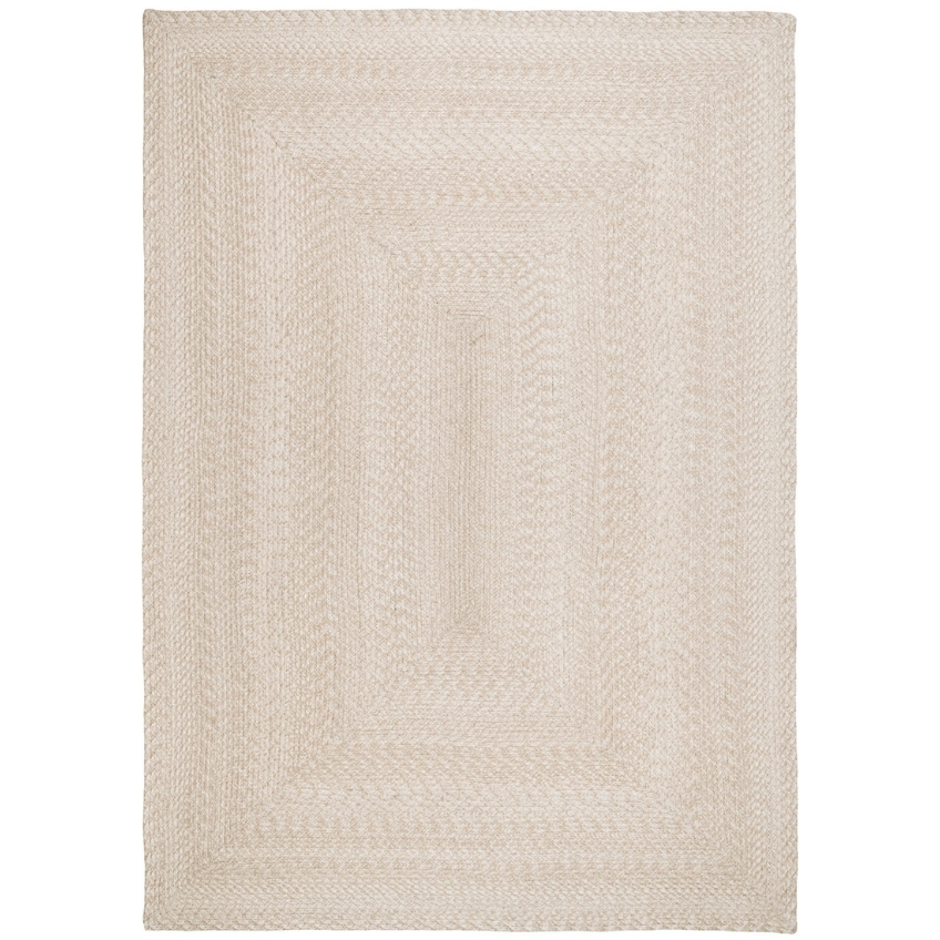 Nordic Living Béžový pletený koberec Manisha 140 x 200 cm Nordic Living