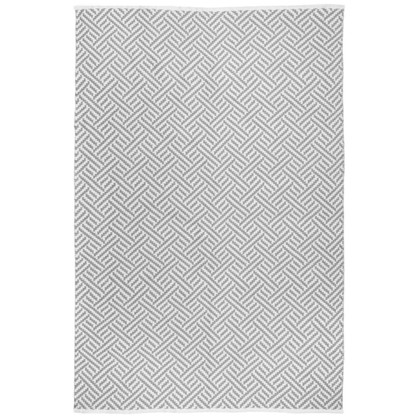 Nordic Living Šedo bílý tkaný koberec Marotaro 140 x 200 cm Nordic Living