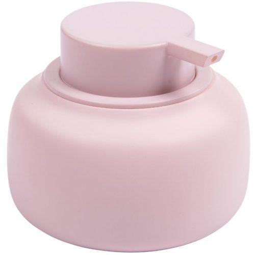 Růžový plastový dávkovač na mýdlo LaForma Chia LaForma