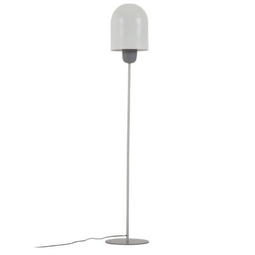 Bílo šedá kovová stojací lampa LaForma Brittany 160 cm LaForma