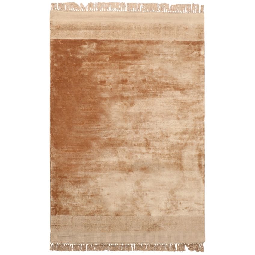 Hoorns Oranžový látkový koberec Peew 170x240 cm Hoorns