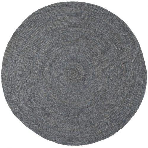 Hoorns Šedý jutový koberec Rosemary 150 cm Hoorns