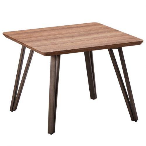 Ořechový konferenční stolek Marckeric Candi 60 x 60 cm Marckeric