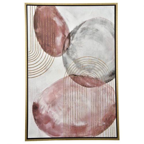 Růžový abstraktní obraz Miotto Osinia 120 x 80 cm MIOTTO