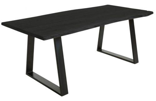 Černý akátový jídelní stůl LaForma Sono 160 x 90 cm LaForma