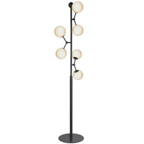Halo Design Skleněná stojací lampa Atom