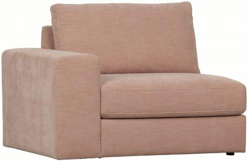 Hoorns Růžový látkový koncový modul Flaireen 115 cm