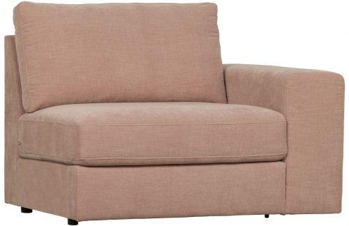 Hoorns Růžový látkový koncový modul Flaireen 115 cm