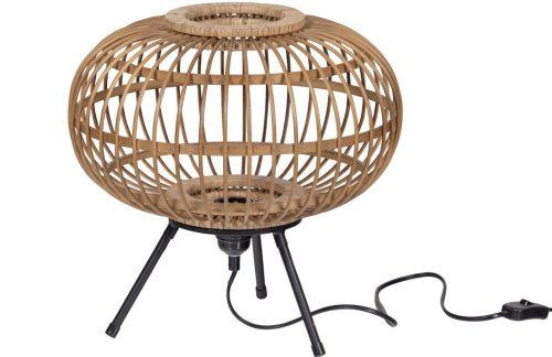 Hoorns Přírodní bambusová stolní lampa Livot Hoorns