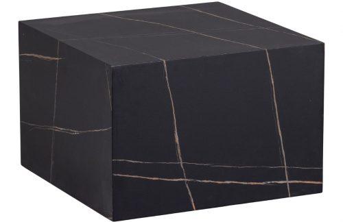 Hoorns Černý mramorový konferenční stolek Benou 60 x 60 cm Hoorns