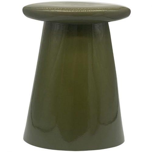 Hoorns Zelená keramická stolička Baileen 45 cm Hoorns