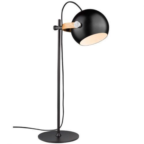 Černá kovová stolní lampa Halo Design DC Halo Design