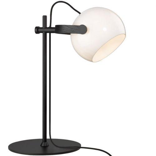 Opálově bílá plastová stolní lampa Halo Design DC Halo Design