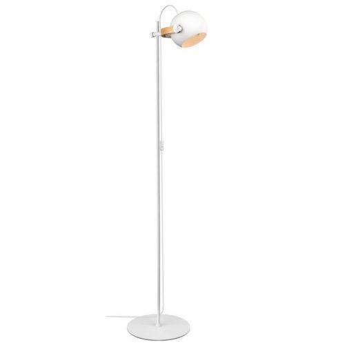 Bílá kovová stojací lampa Halo Design DC 150 cm Halo Design