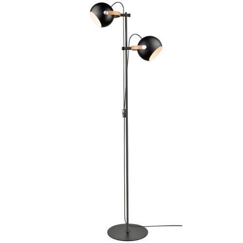 Černá kovová stojací lampa Halo Design DC II. 150 cm Halo Design