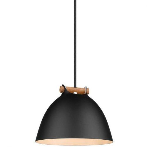 Černé kovové závěsné světlo Halo Design Arhus 18 cm Halo Design