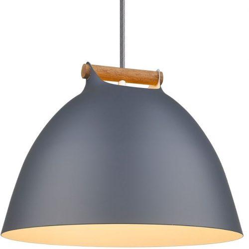 Šedé kovové závěsné světlo Halo Design Arhus 40 cm Halo Design