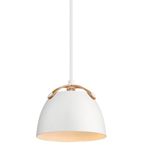 Bílé kovové závěsné světlo Halo Design Oslo 16 cm Halo Design