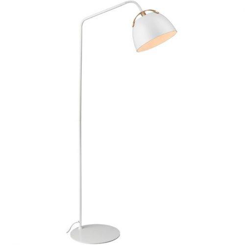 Bílá kovová stojací lampa Halo Design Oslo 140 cm Halo Design