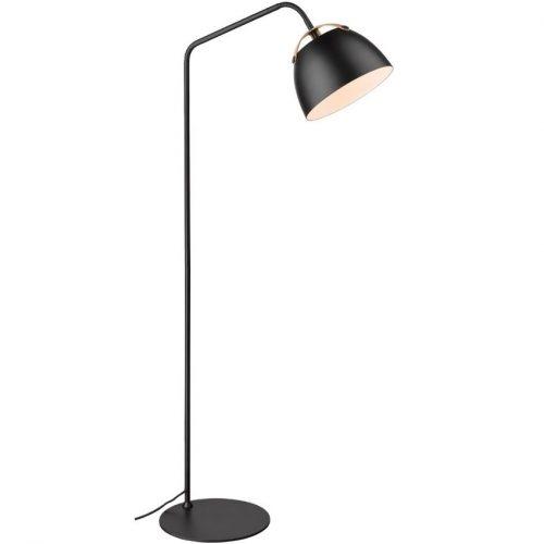 Černá kovová stojací lampa Halo Design Oslo 140 cm Halo Design