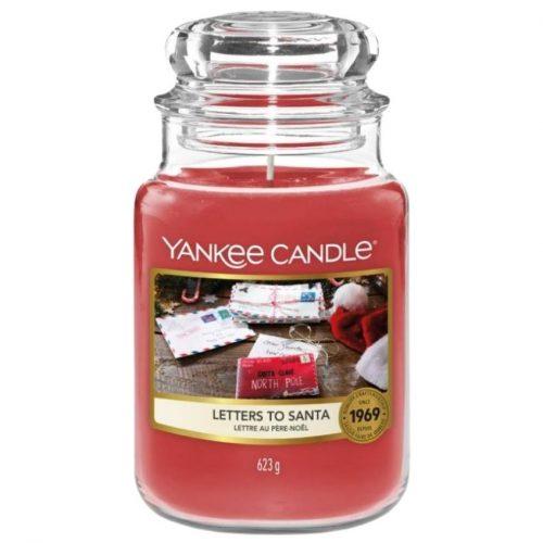 Velká vonná svíčka Yankee Candle Letters To Santa Yankee Candle