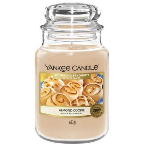 Velká vonná svíčka Yankee Candle Almond Cookie Yankee Candle