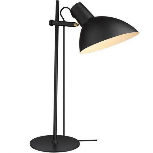 Černá kovová stolní lampa Halo Design Metropole Halo Design