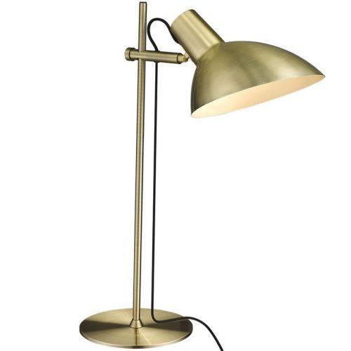 Mosazná kovová stolní lampa Halo Design Metropole Halo Design