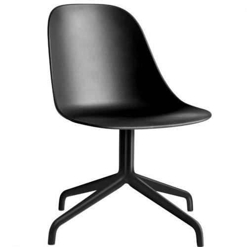 Černá plastová konferenční židle MENU HARBOUR MENU