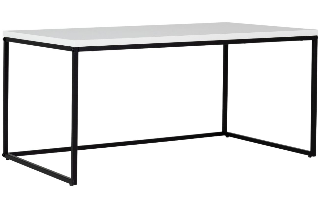 Bílý lakovaný konferenční stolek Tenzo Mello 90 x 50 cm Tenzo