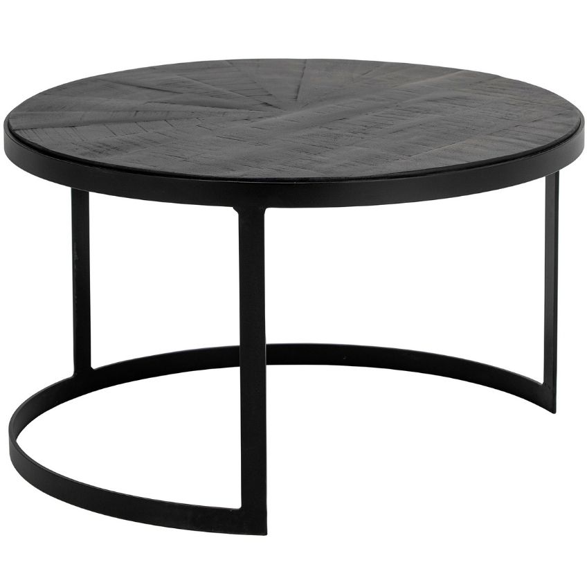Černý mangový konferenční stolek Bloomingville Frei 60 cm Bloomingville