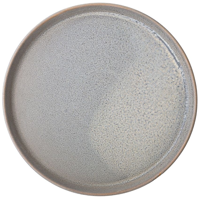 Šedý keramický talíř Bloomingville Kendra 20 cm Bloomingville