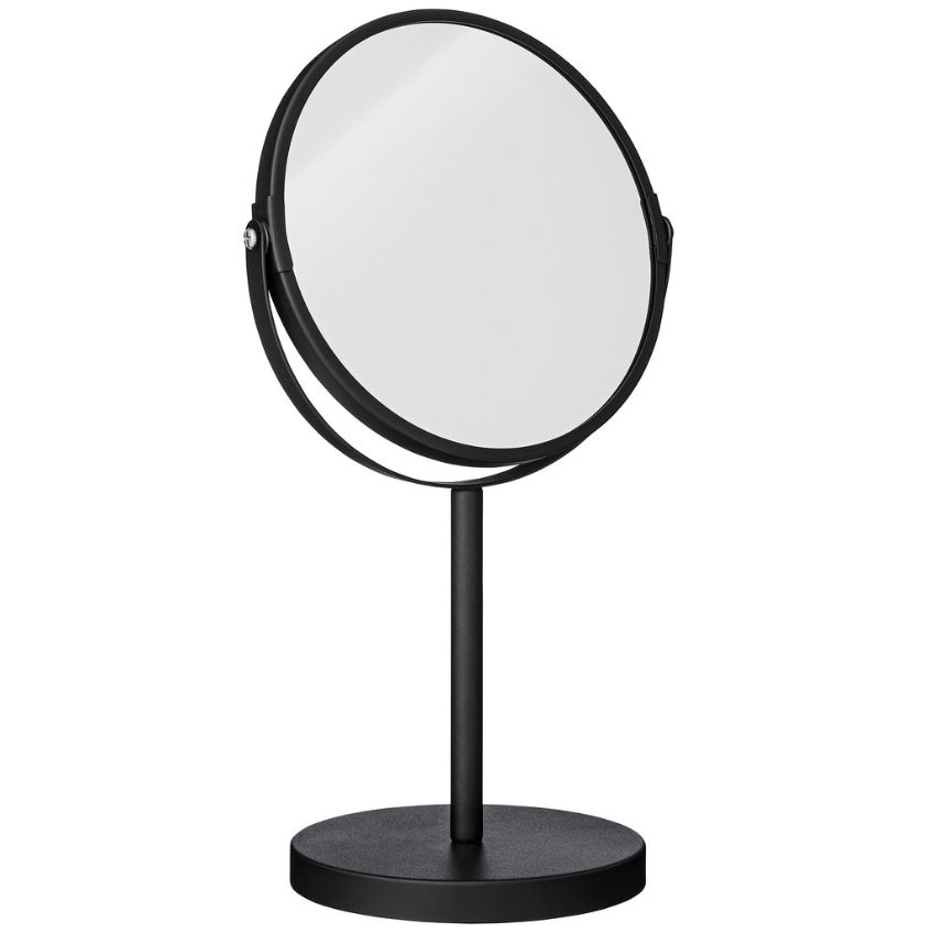 Černé kovové kosmetické zrcadlo Bloomingville Milde Bloomingville