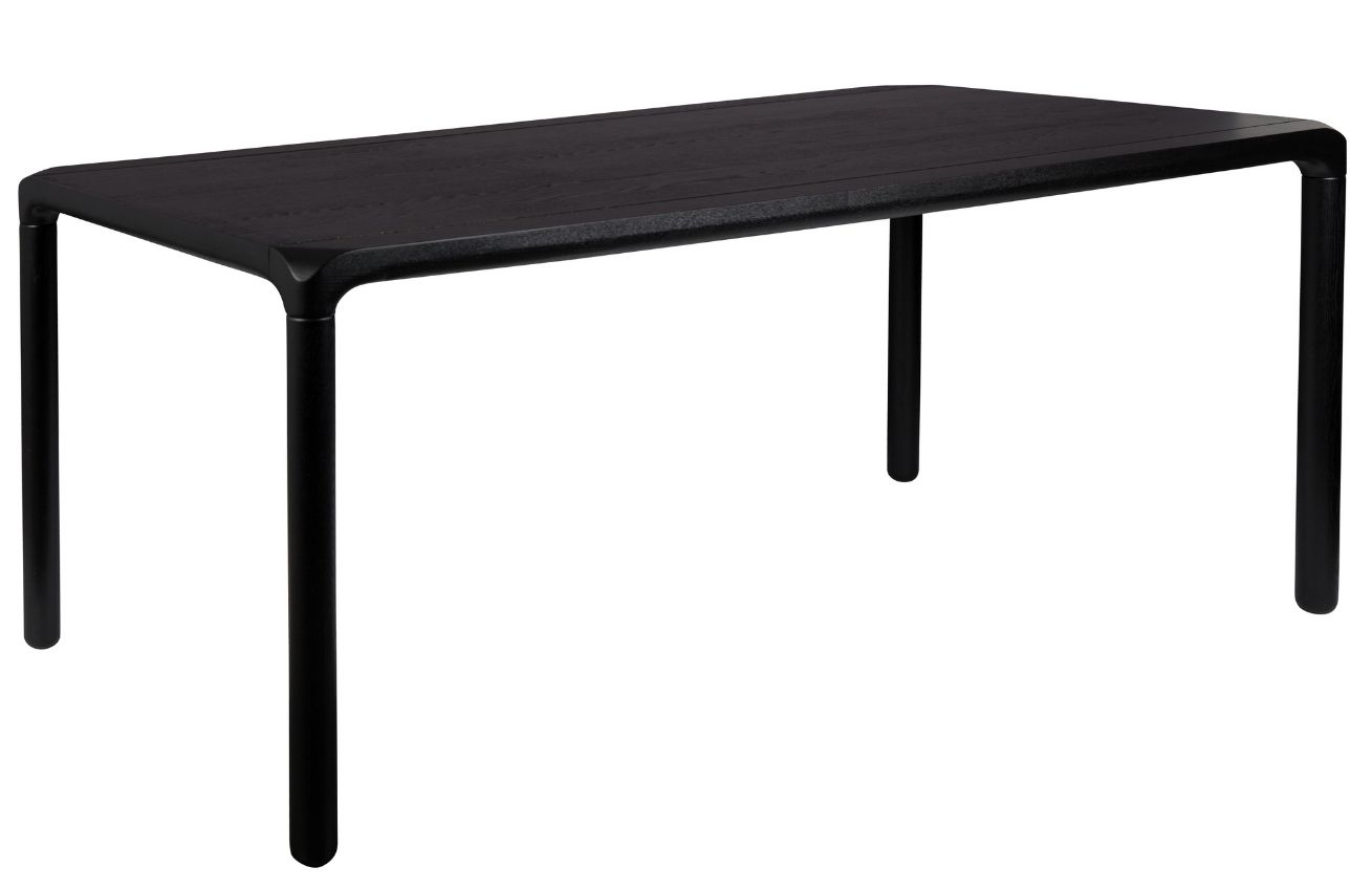 Černý jasanový jídelní stůl ZUIVER STORM 180x90 cm Zuiver