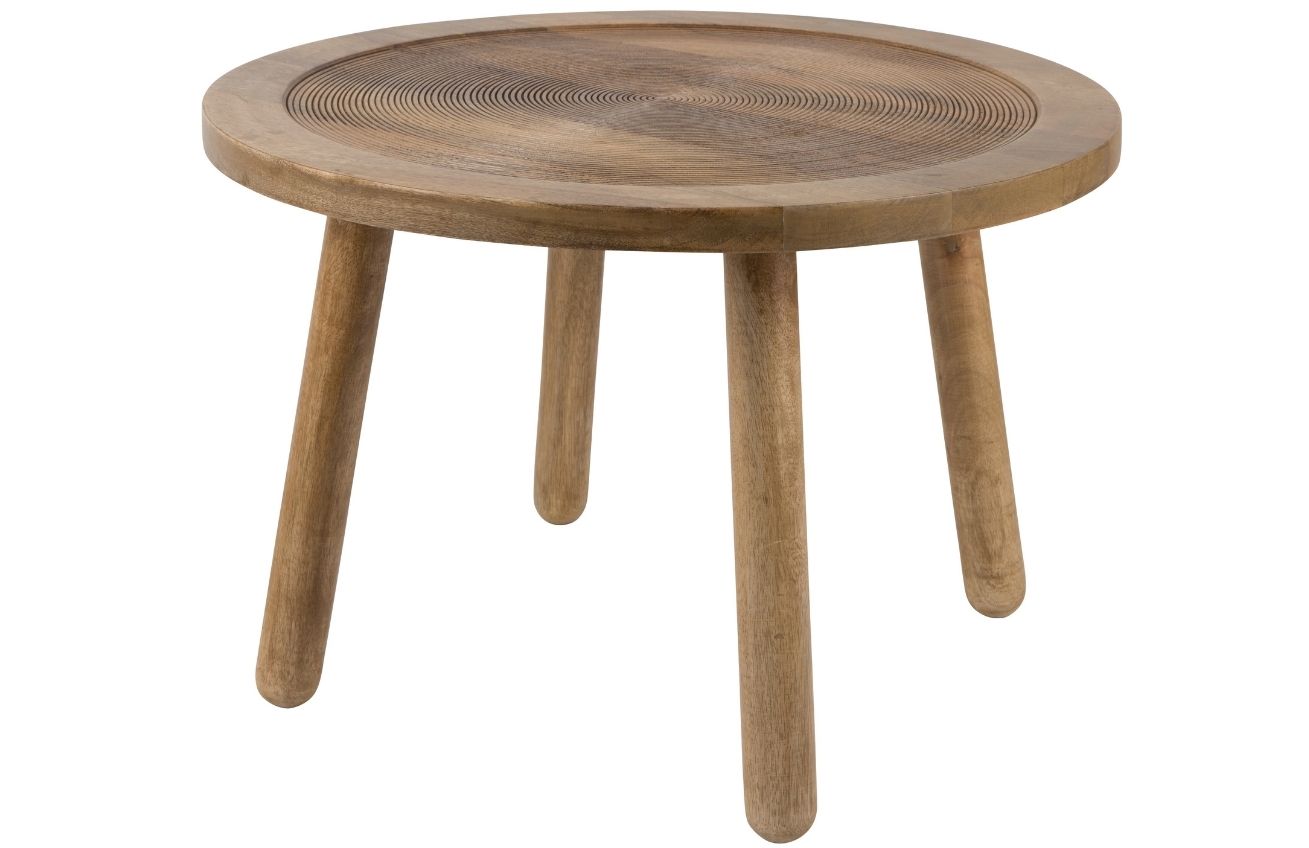 Masivní mangový konferenční stolek ZUIVER DENDRON 60 cm Zuiver