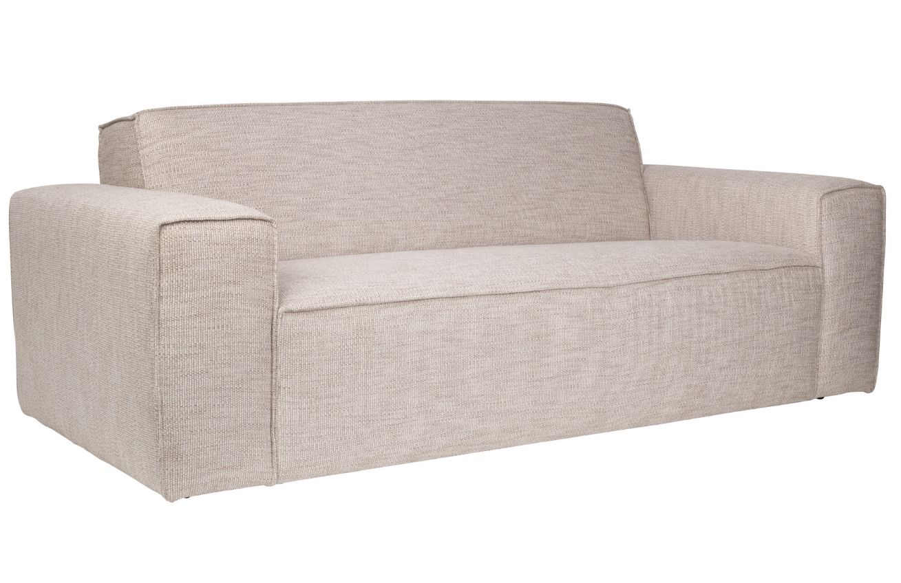 Béžová látková  dvoumístná pohovka ZUIVER BOR 200 cm Zuiver