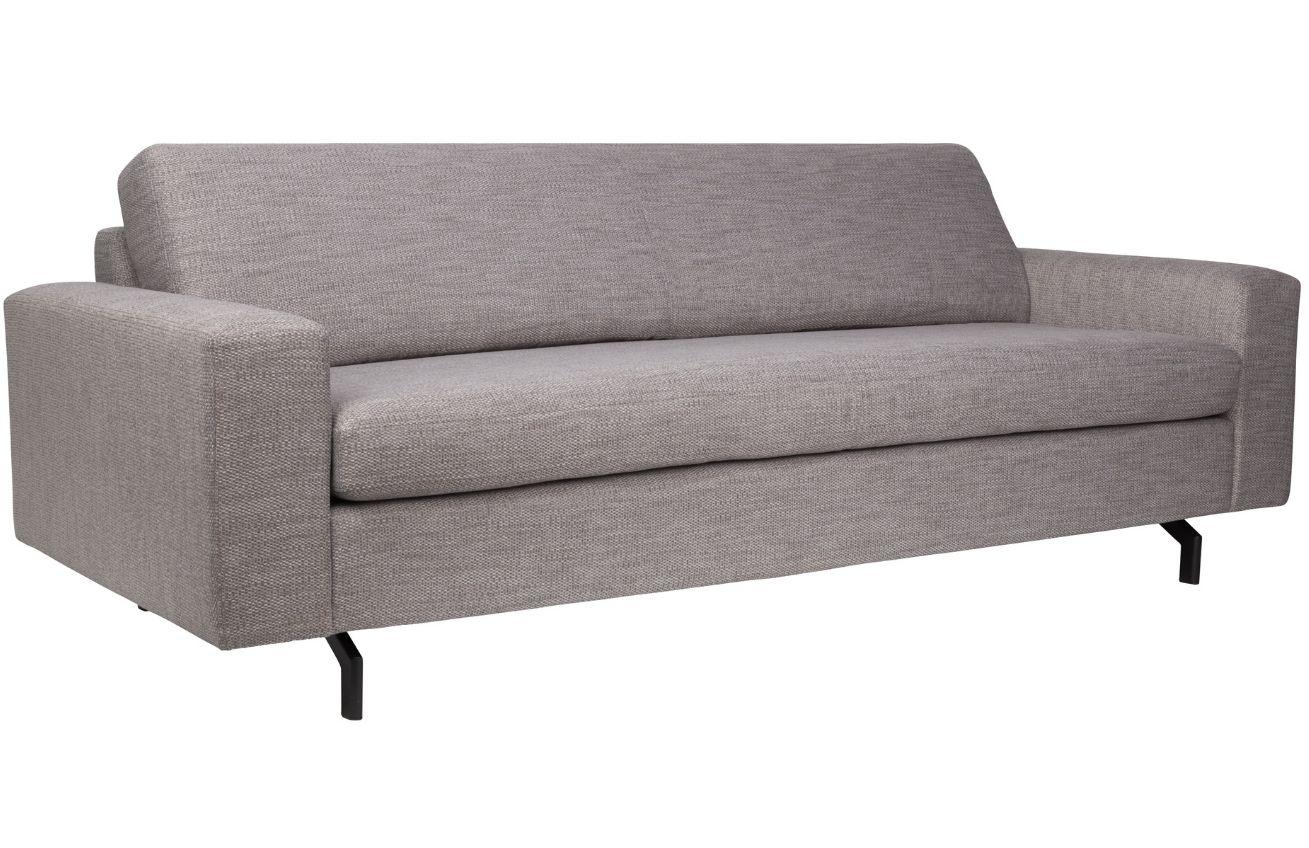 Světle šedá látková dvoumístná pohovka ZUIVER JEAN 204 cm Zuiver
