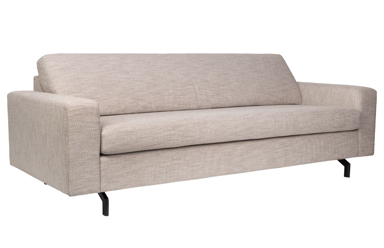 Béžová látková dvoumístná pohovka ZUIVER JEAN 204 cm Zuiver
