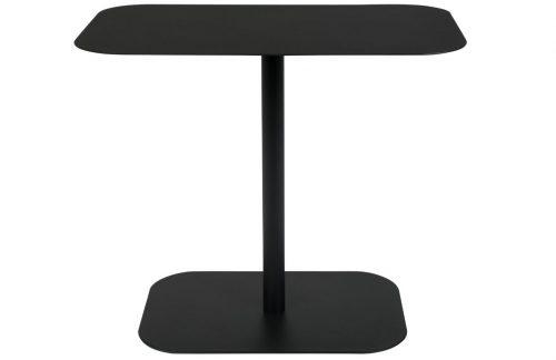 Černý kovový odkládací stolek ZUIVER SNOW RECTANGLE 50x30 cm Zuiver