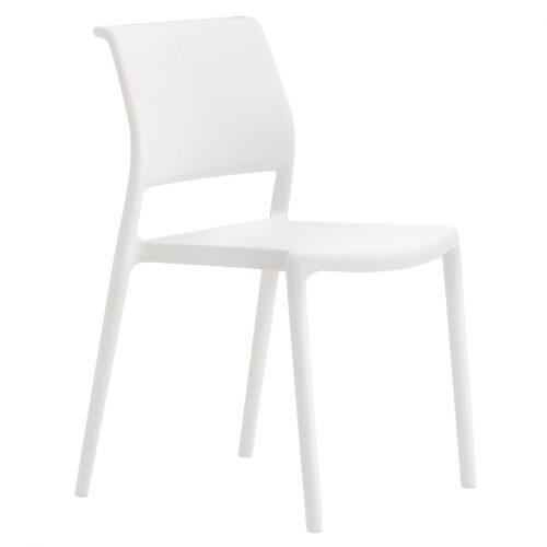 Pedrali Bílá plastová jídelní židle Ara 310 Pedrali