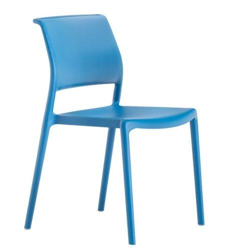 Pedrali Modrá plastová jídelní židle Ara 310 Pedrali