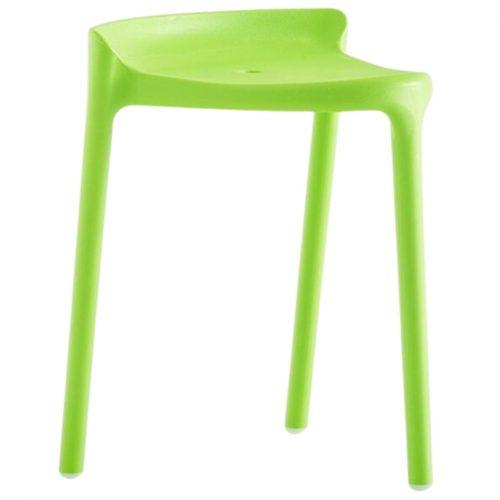 Pedrali Zářivá zelená plastová židlička Happy 491 50 cm Pedrali